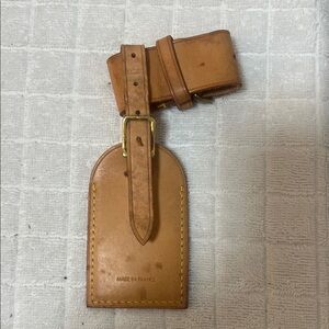 Louis Vuitton Tan Leather Belt Bag